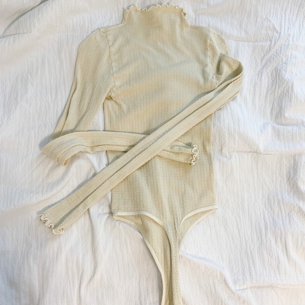 free people ‘make it a mock neck seamless bodysuit’